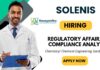 MSc Chemistry Job in Mumbai | Apply for Regulatory Affairs Role at Solenis Regulatory Affairs Job at Solenis | Apply Now for Chemistry Job in Mumbai