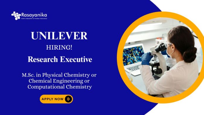 Research Jobs Role at Unilever | MSc Chemistry Graduates Apply Research Jobs Role at Unilever | MSc Chemistry Graduates Apply