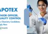 Quality Control Jobs at Apotex Bangalore | BSc in Chemistry Apply Now Quality Control Jobs at Apotex Bangalore | BSc in Chemistry Apply Now