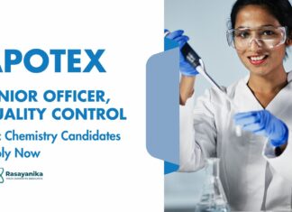 Quality Control Jobs at Apotex Bangalore | BSc in Chemistry Apply Now Quality Control Jobs at Apotex Bangalore | BSc in Chemistry Apply Now