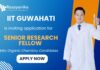 SRF Jobs vacancies at IIT Guwahati Recruitment 2025 Chemistry Jobs