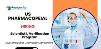 Scientist Job at US Pharmacopeia Analytical Chemistry Job Apply Now