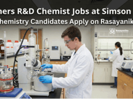Freshers R&D Chemistry Jobs at Simson Labs - Chemistry Candidates Apply on Rasayanika