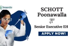Chemistry Jobs at SCHOTT Poonawalla | Apply for the Senior Executive EHS Role Chemistry Jobs at SCHOTT Poonawalla | Apply for the Senior Executive EHS Role