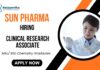 Sun Pharma Careers Clinical Research Associate Job Chemistry Graduates Apply Now
