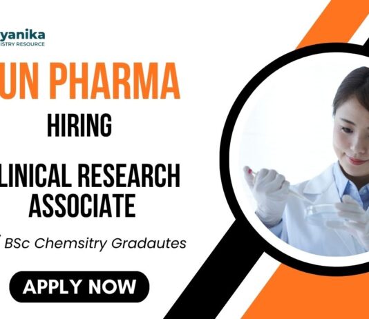Sun Pharma Careers Clinical Research Associate Job Chemistry Graduates Apply Now