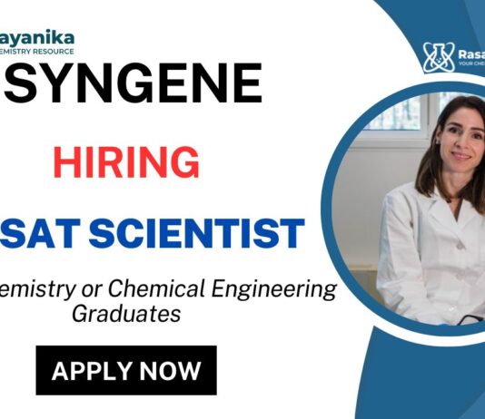 Syngene Careers Scientist Job Opportunities in Bangalore