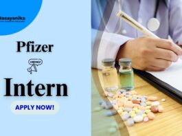 Internship Opportunity at Pfizer | Chemistry Candidates Apply Now