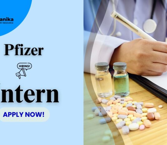 Internship Opportunity at Pfizer | Chemistry Candidates Apply Now