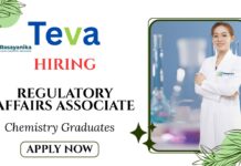 Regulatory Affairs Associate Job at Teva | Chemistry Graduates Apply Now Teva Careers Regulatory Affairs Associate Apply Now for Chemistry Job