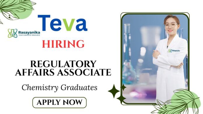 Teva Careers Regulatory Affairs Associate Apply Now for Chemistry Job Teva Careers Regulatory Affairs Associate Apply Now for Chemistry Job