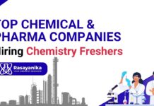 Top Chemical & Pharma Companies Hiring Chemistry Freshers Top Chemical & Pharma Companies Hiring Chemistry Freshers