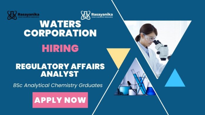 Water Corporation Careers Regulatory Affairs Job Analytical Chemistry Job