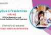 Chemistry Jobs at Zydus LifeSciences | Attend the Walk-In Interview