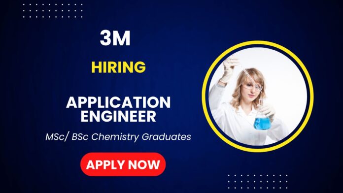 3M Careers Application Engineer Chemistry Jobs Bangalore