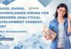 Freshers MSc Analytical Chemistry Jobs at Daicel Chiral Technologies
