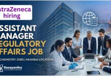 Regulatory Affairs Jobs at AstraZeneca | MSc Chemistry Candidates Apply