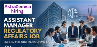 Regulatory Affairs Jobs at AstraZeneca | MSc Chemistry Candidates Apply