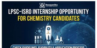 ISRO Internships | LPSC–ISRO Internship Opportunities for Chemistry Candidates