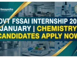 FSSAI Internship 2026 January | Govt FSSAI Internship 2026 | Food Tech Internships 2026