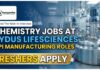 Chemistry Jobs at Zydus Lifesciences | API Manufacturing Roles | Freshers Apply