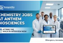 Chemistry Jobs at Anthem Biosciences | Attend the Walk-In-Interview Now