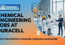 Chemical Engineering Jobs at Duracell | Apply for  Strategy Manager at Duracell Bangalore