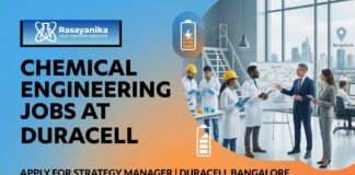 Chemical Engineering Jobs at Duracell | Apply for  Strategy Manager at Duracell Bangalore