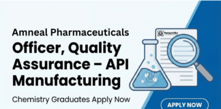 Quality Assurance Jobs at Amneal Pharma | Chemistry Candidates Apply Now