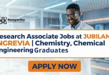 Chemistry Jobs at Jubilant | Apply Now for Chemical Research Associate Role Research Associate Jobs at Jubilant | Chemistry, Chemical Engineering Graduates Apply Now
