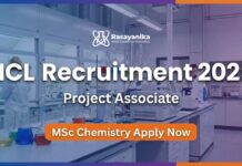 MSc Chemistry Jobs at NCL | Apply Now for Project Associate Role NCL Recruitment: Project Associate Jobs | MSc Chemistry Graduates Apply Now