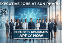 Executive Jobs at Sun Pharma | Chemistry Graduates Apply Now