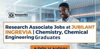 Chemistry Jobs at Jubilant | Apply Now for Chemical Research Associate Role Research Associate Jobs at Jubilant | Chemistry, Chemical Engineering Graduates Apply Now