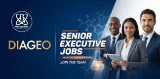 Senior Executive Jobs at DIAGEO | Chemistry Candidates Apply 