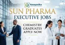 Executive – API R&D Career Opportunity at Sun Pharma – Chemistry Apply Executive Jobs at Sun Pharma | Chemistry Graduates Apply Now