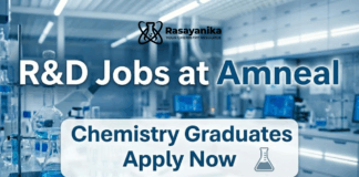 R&D Jobs at Amneal | Chemistry Graduates Apply Now
