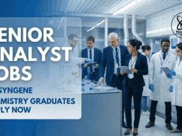 Senior Analyst Jobs at Syngene | Chemistry Graduates Apply Now