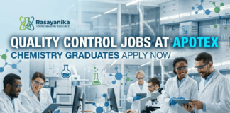 Quality Control Jobs at Apotex | Chemistry Graduates Apply Now 
