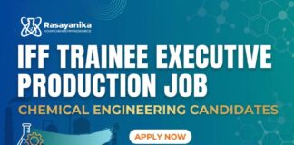 Freshers Jobs | Chemical Engineering Jobs | Apply for Trainee Executive – Production Chemical Engineering Jobs | Apply for Trainee Executive - Production