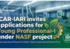 ICAR-IARI invites applications for Young Professional-I under NASF project Young Professional Jobs at ICAR-IARI New Delhi 2026| Chemistry Jobs
