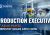 Production Executive Jobs at Asian Paints | Chemistry Grads Apply