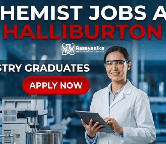 Chemist Jobs at Halliburton | Chemistry Graduates Apply Now
