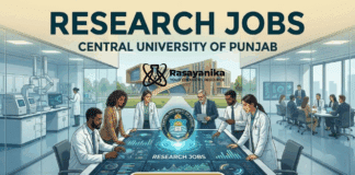 Research Jobs at Central University of Punjab | Apply Now