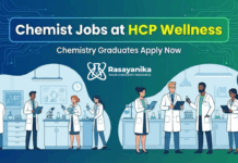 Chemist Jobs at HCP Wellness | Chemistry Graduates Apply Now