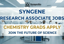 Senior Research Associate Jobs at Syngene For MSc Chemistry, Apply Now Research Associate Jobs at Syngene | Chemistry Grads Apply