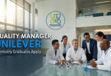 Chemistry Jobs: Assistant Quality Manager Role at Unilever Quality Manager Jobs at Unilever | Chemistry Graduates Apply