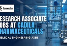 Research Associate Jobs at Cadila Pharmaceuticals | Chemical Engineering Jobs Research Associate Jobs at Cadila Pharmaceuticals | Chemical Engineering Jobs