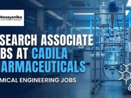 Research Associate Jobs at Cadila Pharmaceuticals | Chemical Engineering Jobs
