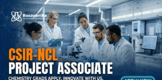 Project Associate Jobs at CSIR-NCL | Chemistry Grads Apply