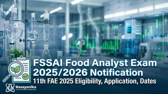 Food Analyst Exam 2026 Notification | Food Analyst 2025 | 11th FAE 2025 Notification | FSSAI Food Analyst Exam 2026 | Food Analyst Exam 2025 Notification Food Analyst Exam 2026 Notification | Food Analyst 2025 | 11th FAE 2025 Notification | FSSAI Food Analyst Exam 2026 | Food Analyst Exam 2025 Notification